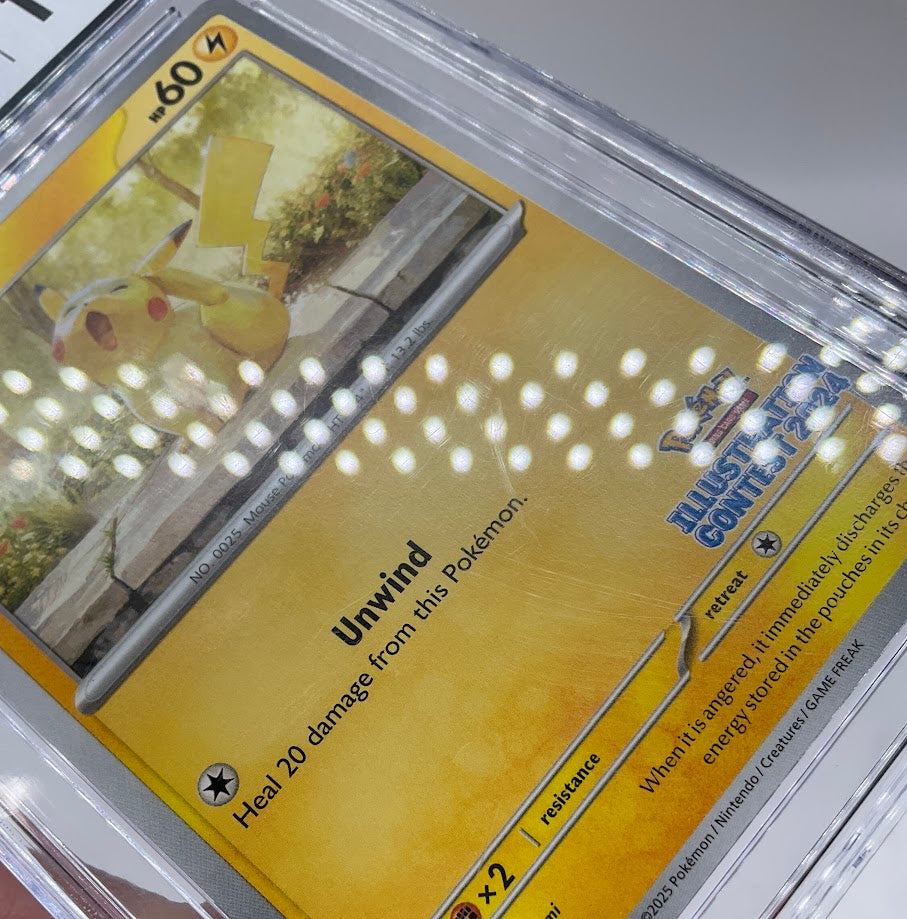 Pikachu Pokemon Illustration Contest 2024 Winner Promo #214 CGC 10 #2、Collector Store LLC Gaming、kayou