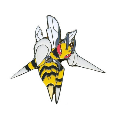 Pokemon Mega Beedrill Pin Badge、Pokemon、kayou
