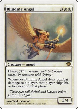 Blinding Angel (9ED-007) - 9th Edition Foil、Wizards of the Coast、kayou