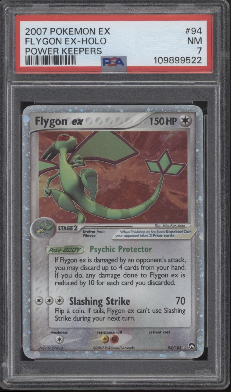 Flygon ex Pokemon Power Keepers Holo #94 PSA 7、Collector Store LLC Gaming、kayou