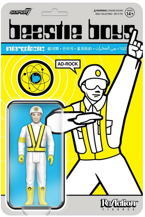 Beastie Boys ReAction Ad-Rock Action Figure Intergalactic Crossing Guard、ToyWiz、kayou