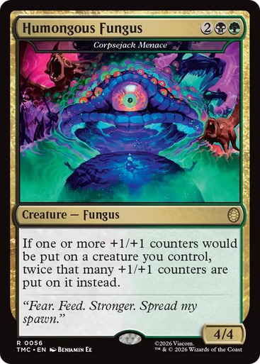 Corpsejack Menace Humongous Fungus (Surge Foil) | Teenage Mutant Ninja Turtles Eternal、Magic: The Gathering、kayou