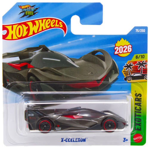 Hot Wheels Exoticars X-Cceleron Diecast Car、ToyWiz、kayou