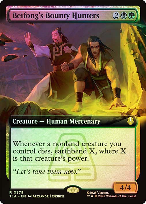 Beifong's Bounty Hunters、Magic: The Gathering、kayou