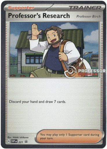 Scarlet & Violet Promo SVP221 Professor's Research Professor Birch (Professor Program League Promo)、Pokemon、kayou