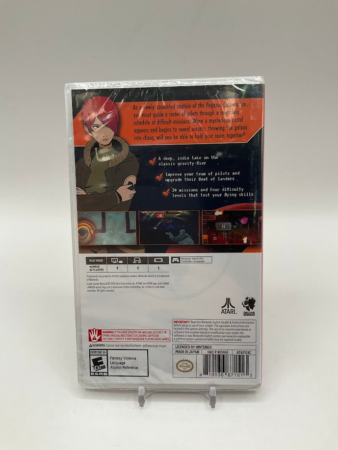 Lunar Lander Beyond Nintendo Switch Sealed、Collector Store LLC - VG、kayou