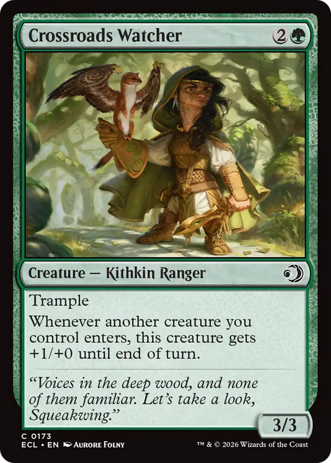 Crossroads Watcher (Foil) | Lorwyn Eclipsed、Magic: The Gathering、kayou