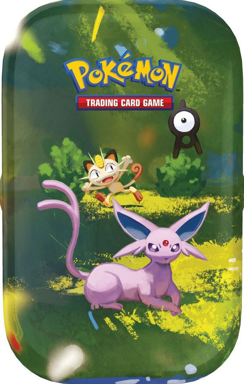 Pokemon 30th Anniversary Celebration Espeon & Meowth Mini Tin 2 Booster Packs, Stickers & Art Card (Pre-Order ships October)、ToyWiz、kayou