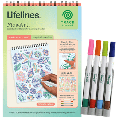 Lifelines FlowArt: Trace-by-Line - Tropical Paradise、Lifelines、kayou