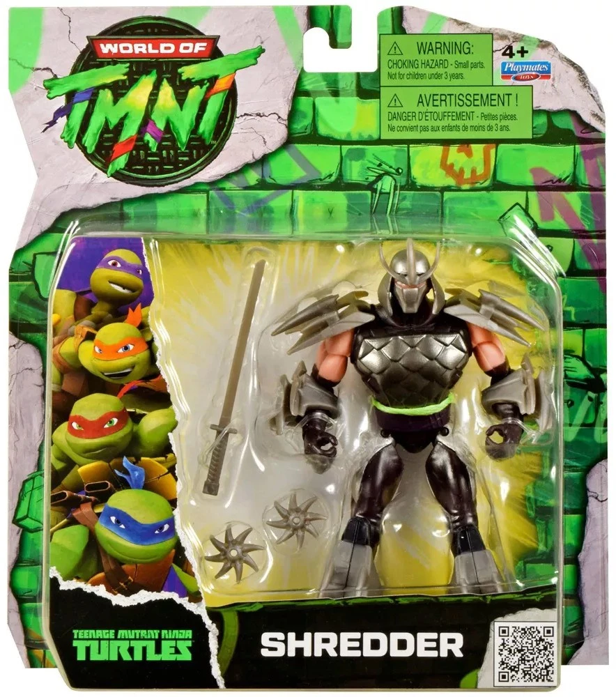 Teenage Mutant Ninja Turtles World of TMNT Shredder Action Figure、ToyWiz、kayou