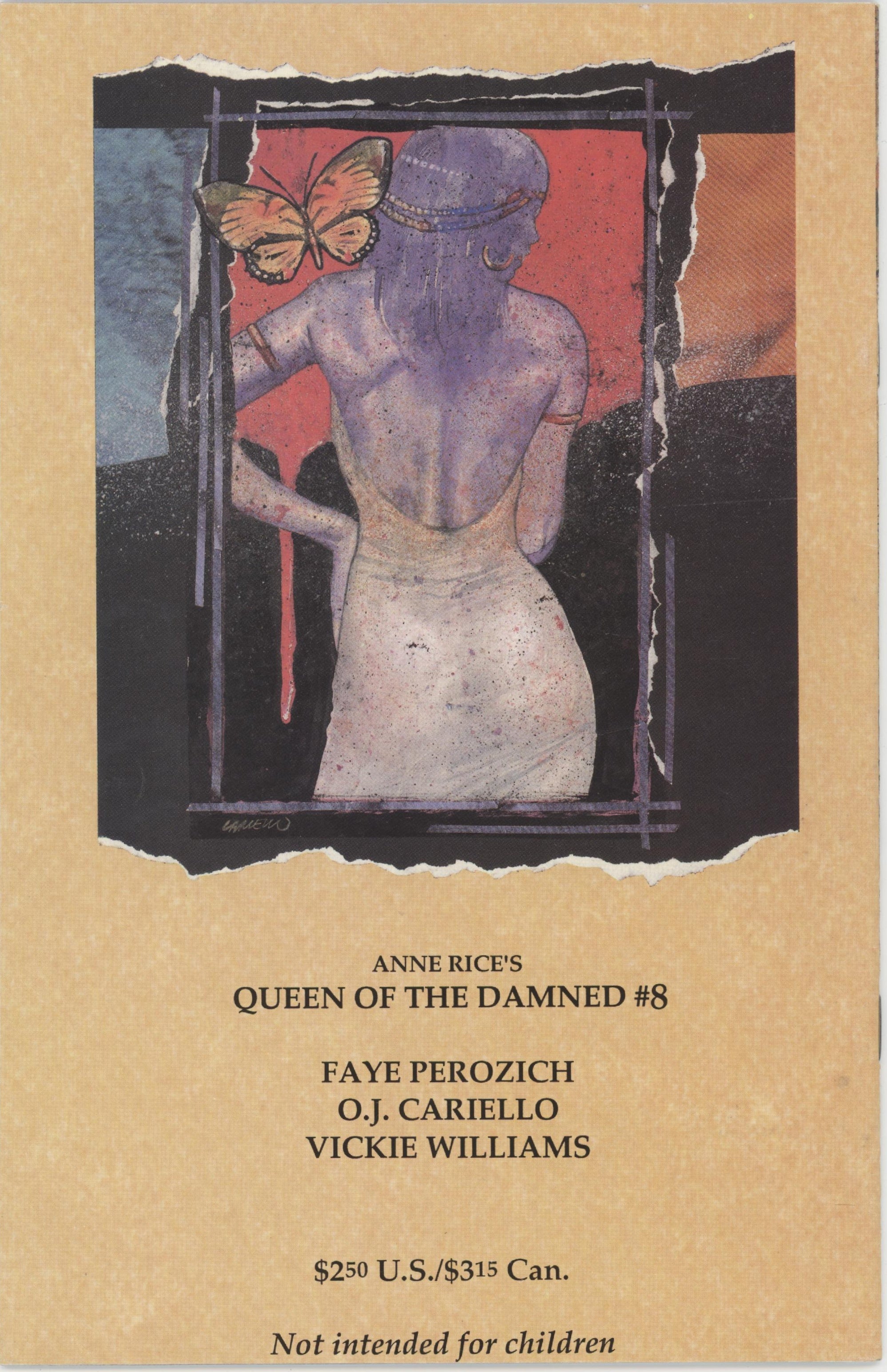 Anne Rice's Queen of the Damned (1991) #8、Collector Store LLC - Comics、kayou