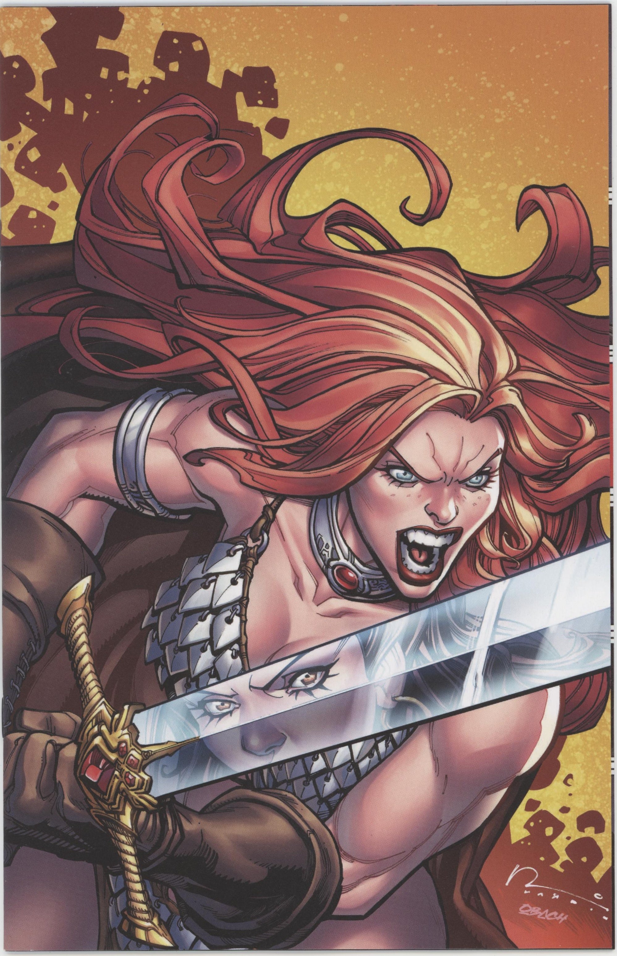 Sonja Reborn #5 Cover H 1 in 10 Chad Hardin Full Art Variant、DYNAMITE Entertainment、kayou