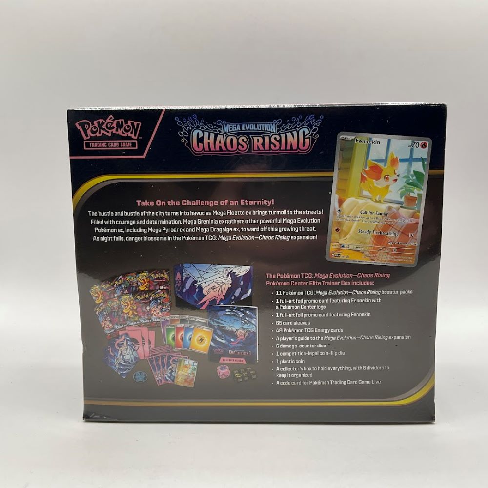 Pokemon: Mega Evolution Chaos Rising Pokemon Center Elite Trainer Box #1 *See Pictures for Condition*、Pokemon、kayou