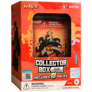Naruto Collectible Cards: Smriti - Earth Scroll 002 - Collector Box (10 Packs)、Kayou Trading Limited、kayou