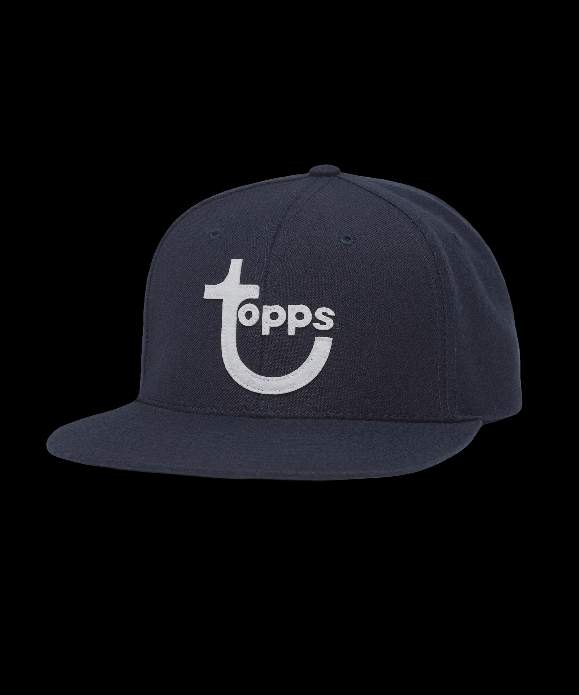 Topps Navy Wool Snapback Hat、Topps、kayou