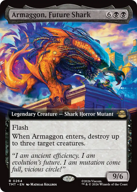 Armaggon, Future Shark (Extended Art) | Teenage Mutant Ninja Turtles、Magic: The Gathering、kayou