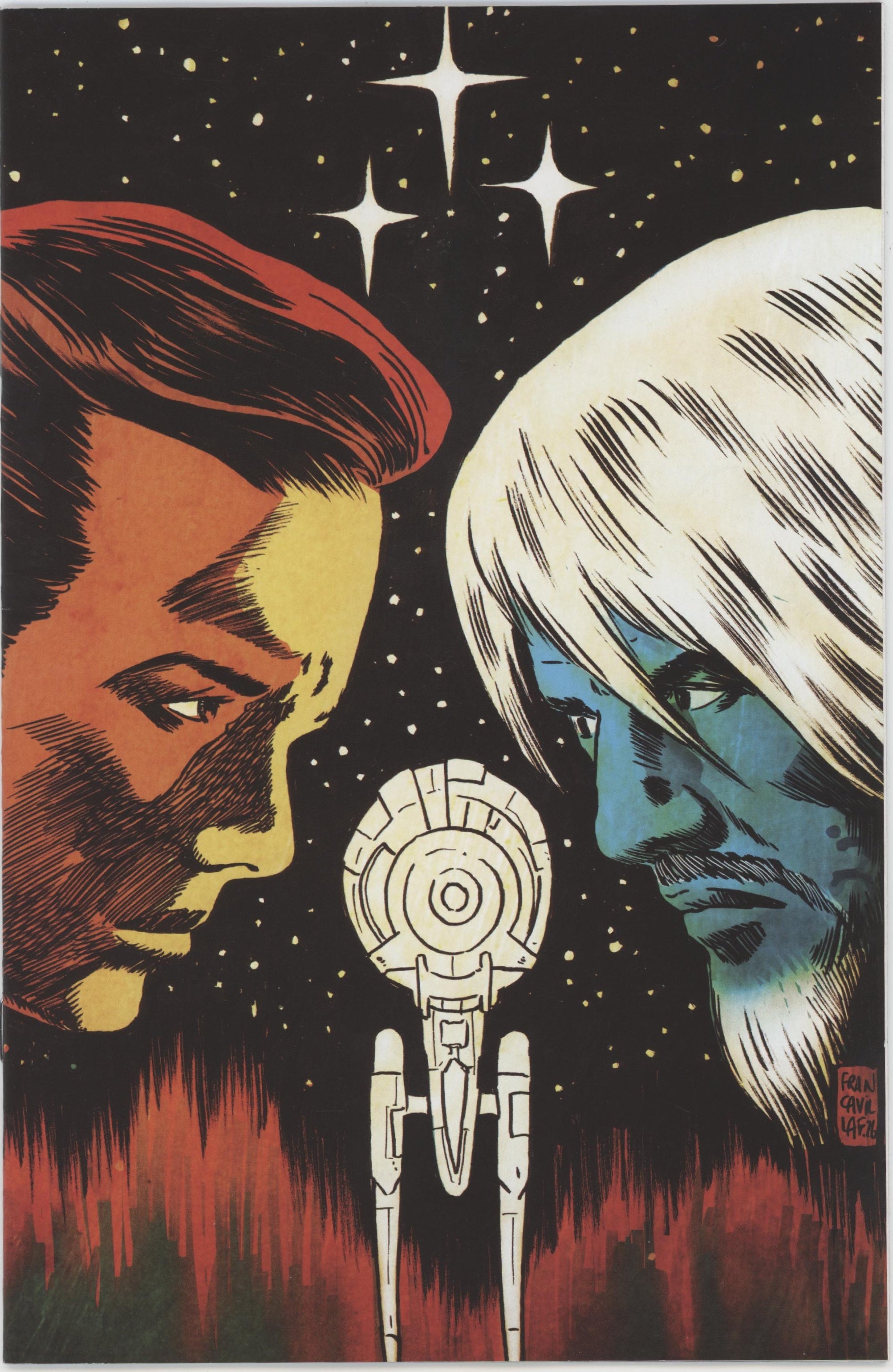 Star Trek: The Last Starship #10 Variant Ri (10) (Francavilla Full Art)、IDW Publishing、kayou