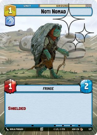 Noti Nomad (Hyperspace Foil) (571) - Ashes of the Empire Foil、Fantasy Flight Games、kayou