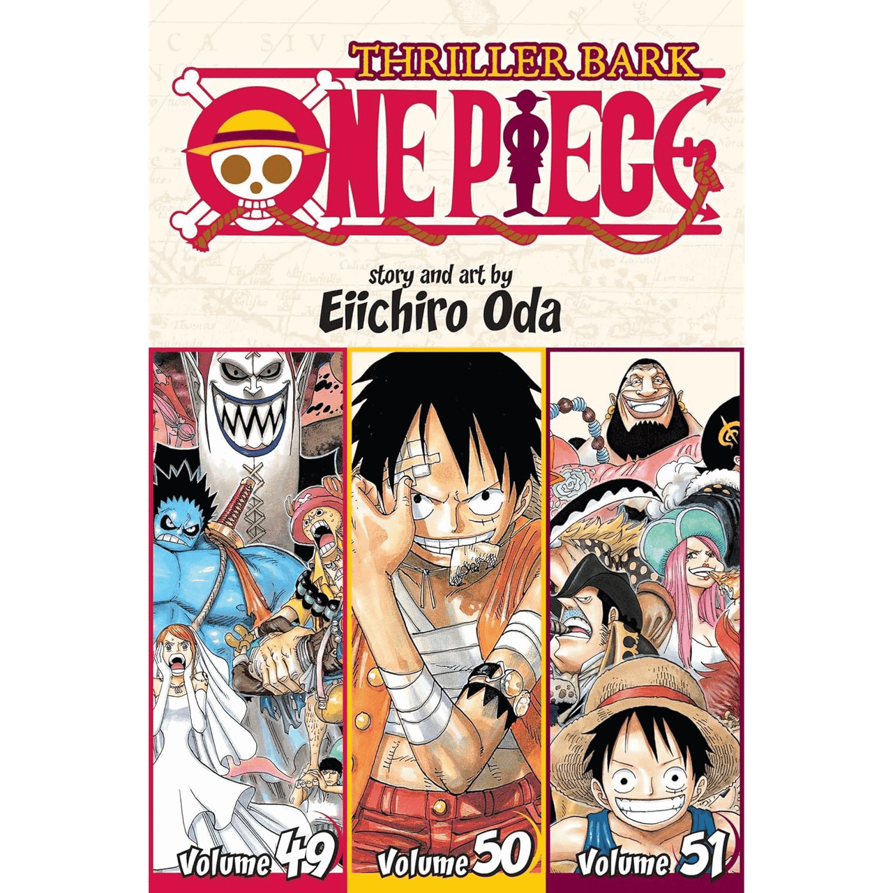 Shonen Jump Manga: One Piece - Omnibus Edition Vol. 17 (49-50-51)、SIMON & SCHUSTER、kayou