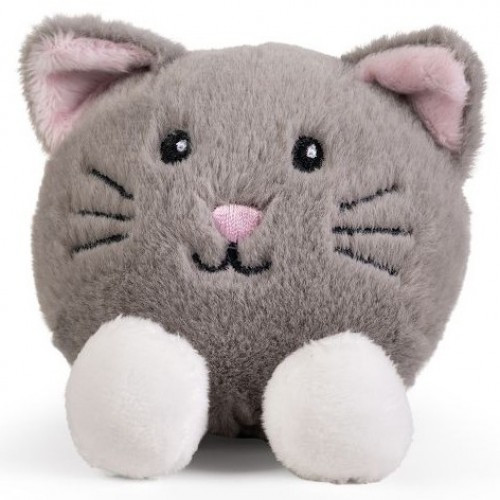 Living Nature LITTLE Grey Cat 4-Inch Plush、ToyWiz、kayou