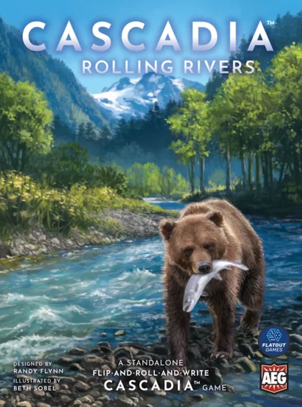 Cascadia: Rolling Rivers、Alderac Entertainment Group、kayou