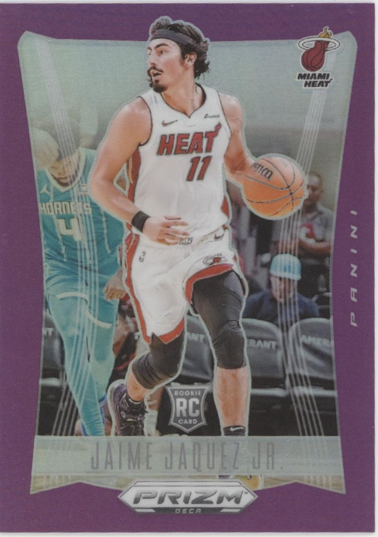 Jaime Jaquez Jr. 2023-24 Panini Prizm Deca Purple Prizm RC 76/99 #129、Collector Store LLC、kayou