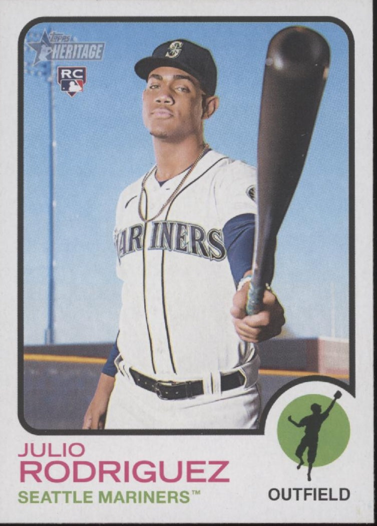 Julio Rodriguez 2022 Topps Heritage RC #700 #3、Collector Store LLC、kayou