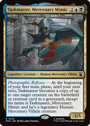 Taskmaster, Mercenary Mimic (Foil) | Marvel Super Heroes、Magic: The Gathering、kayou