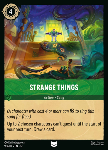 Strange Things (Foil) | Wilds Unknown、Disney Lorcana、kayou