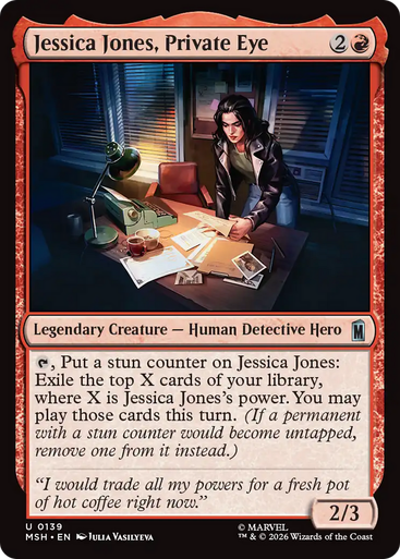 Jessica Jones, Private Eye | Marvel Super Heroes、Magic: The Gathering、kayou