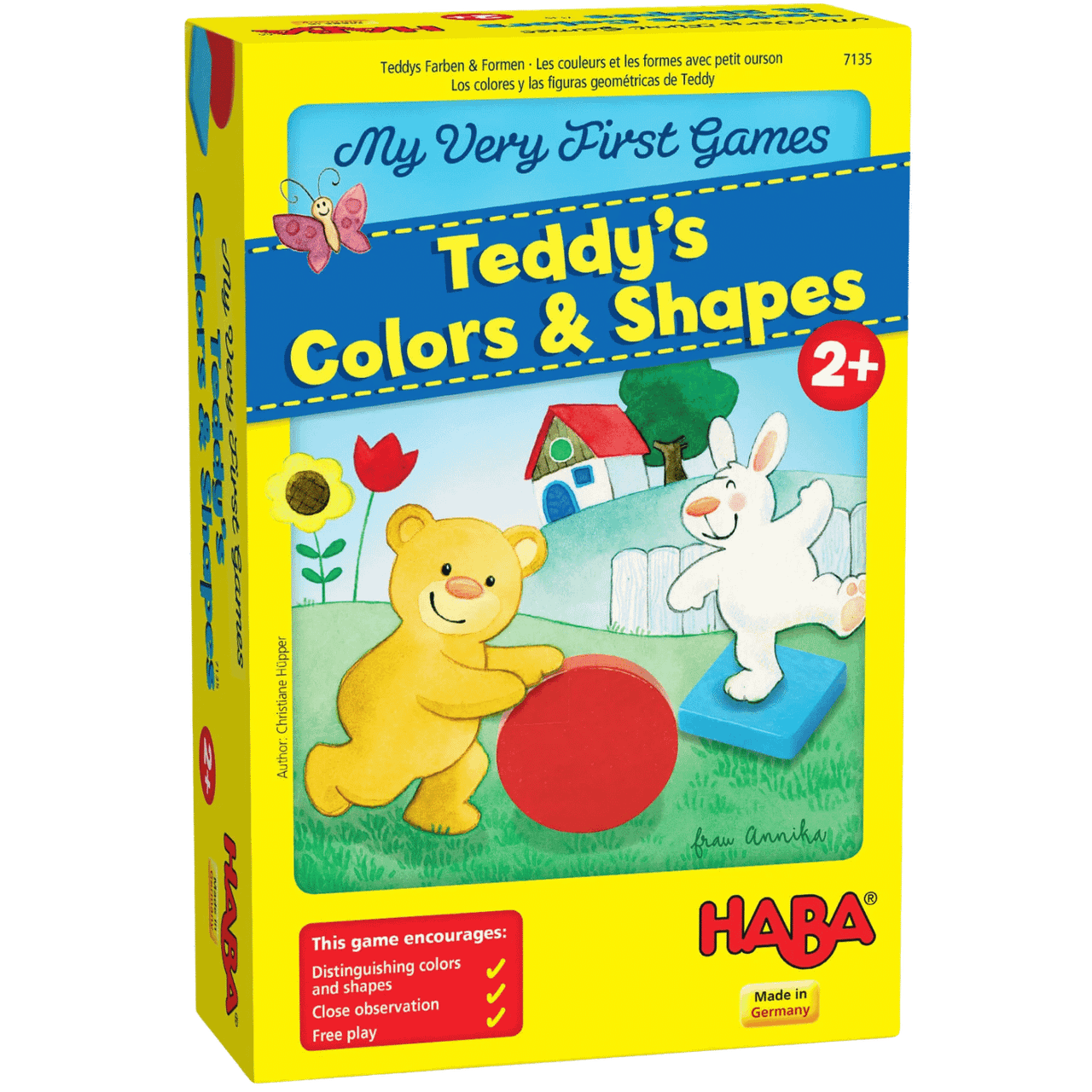 My Very First Games: Teddy's Colors & Shapes、Haba、kayou