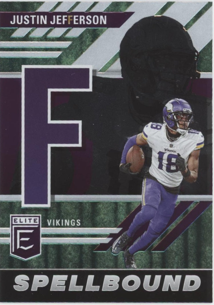 Justin Jefferson 2023 Panini Donruss Elite Spellbound 