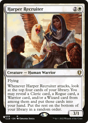Harper Recruiter (LIST-659) - The List、Wizards of the Coast、kayou