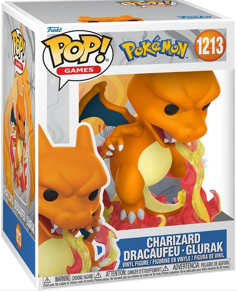 Funko Pokemon POP! Games Charizard Deluxe Vinyl Figure、ToyWiz、kayou
