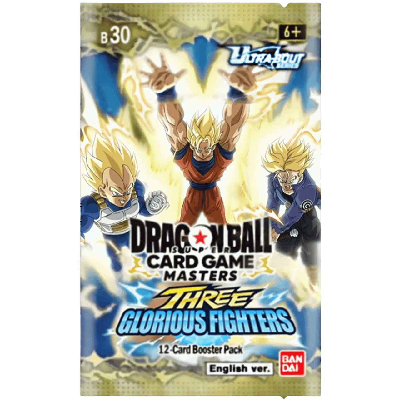 Dragon Ball Super TCG: Masters: Ultra-Bout - Three Glorious Fighters - Booster Pack B30、Bandai、kayou