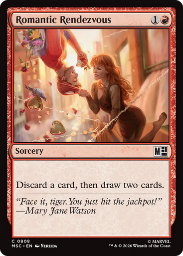 Romantic Rendezvous (Foil) | Marvel Super Heroes Commander、Magic: The Gathering、kayou