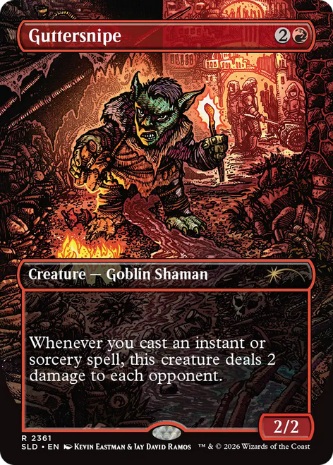 Guttersnipe (Secret Lair - Featuring: Kevin Eastman Colors) | Secret Lair Drops、Magic: The Gathering、kayou