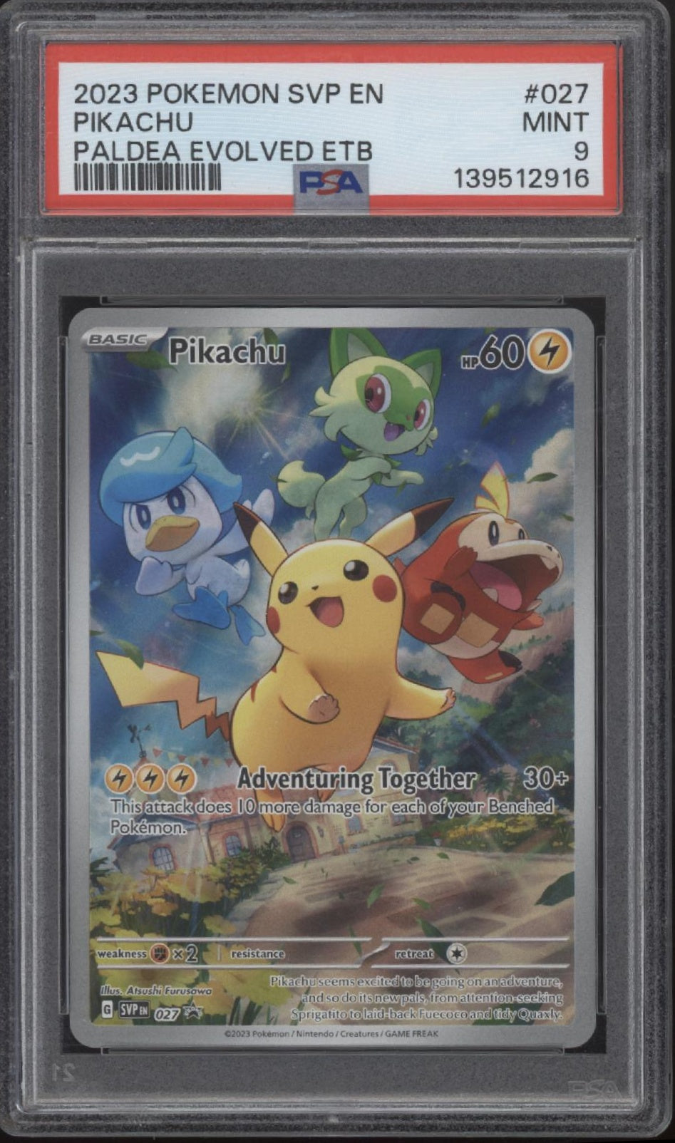 Pikachu Pokemon Padea Evolved Eliter Trainer Box #027 PSA 9 #2、Collector Store LLC Gaming、kayou