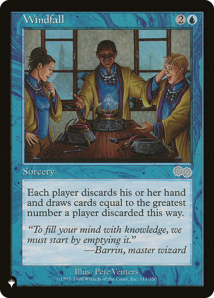 Windfall (LIST-111/350) - The List、Wizards of the Coast、kayou