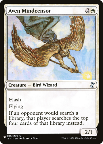 Aven Mindcensor (LIST-005/289) - The List、Wizards of the Coast、kayou