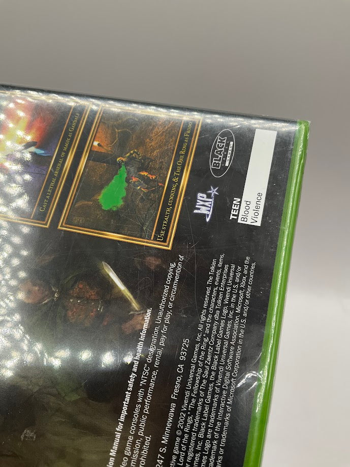 The Lord of the Rings Fellowship of the Ring Xbox Sealed、Collector Store LLC - VG、kayou
