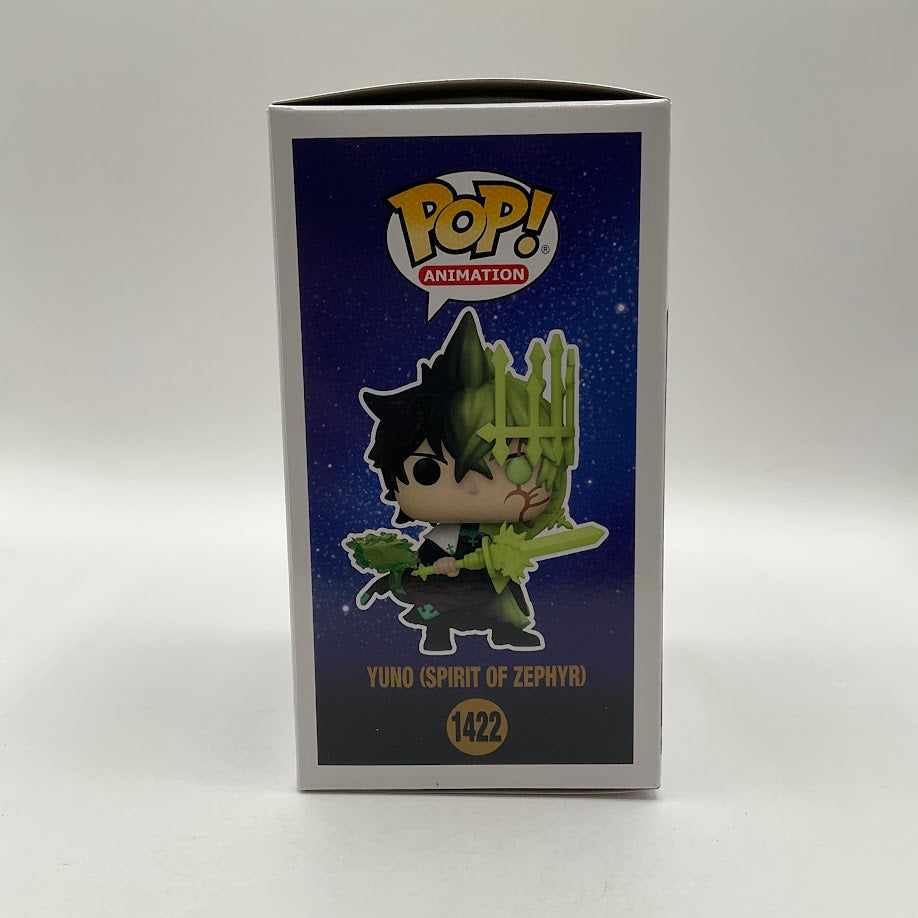 Yuno (Spirit of Zephyr) Funko Pop! Black Clover #1422 GITD PX Previews、Funko、kayou
