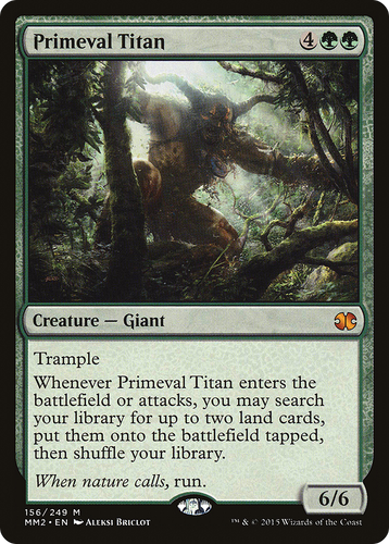 Primeval Titan (MM2-156) - Modern Masters 2015 (LP)、Wizards of the Coast、kayou
