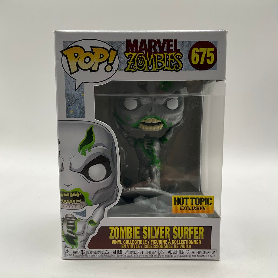 Zombie Silver Surfer Funko Pop! Marvel Zombies #675 Hot Topic、Funko、kayou