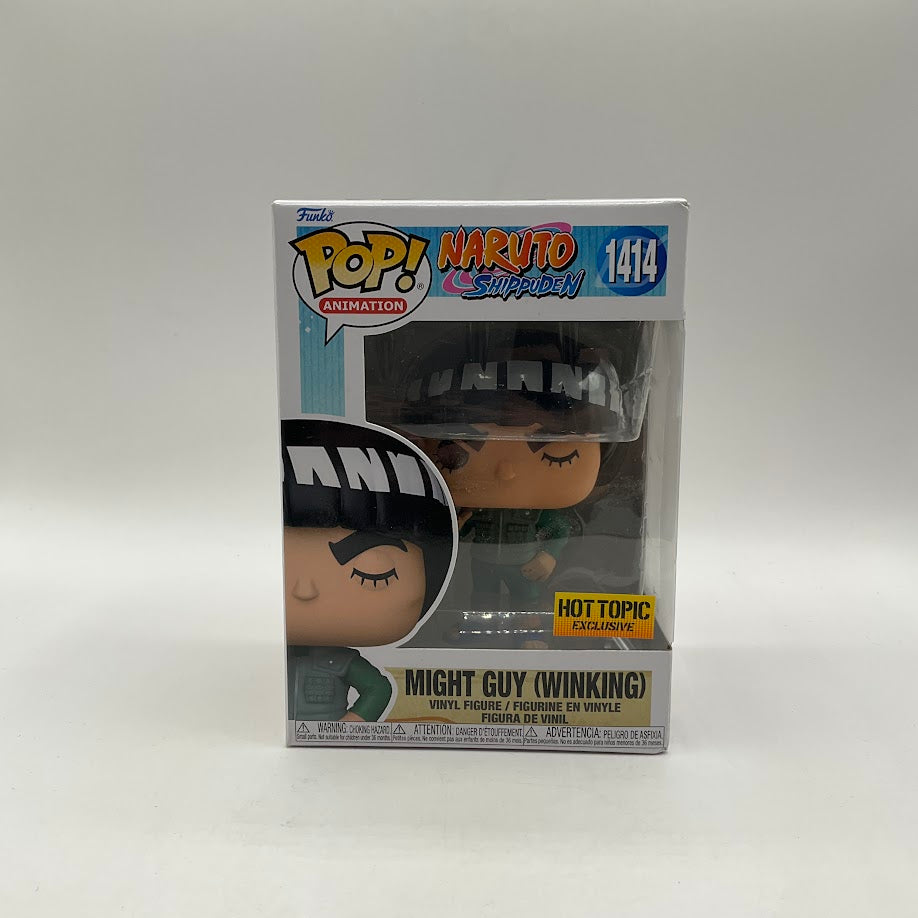 Might Guy (Winking) Funko Pop! Naruto Shippuden #1414 Hot Topic、Funko、kayou