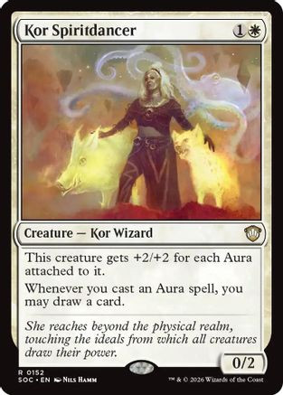 Kor Spiritdancer (SOC-152) - Commander: Secrets of Strixhaven、Wizards of the Coast、kayou