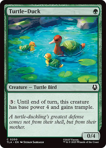Turtle-Duck (TLA-200)、Magic: The Gathering、kayou