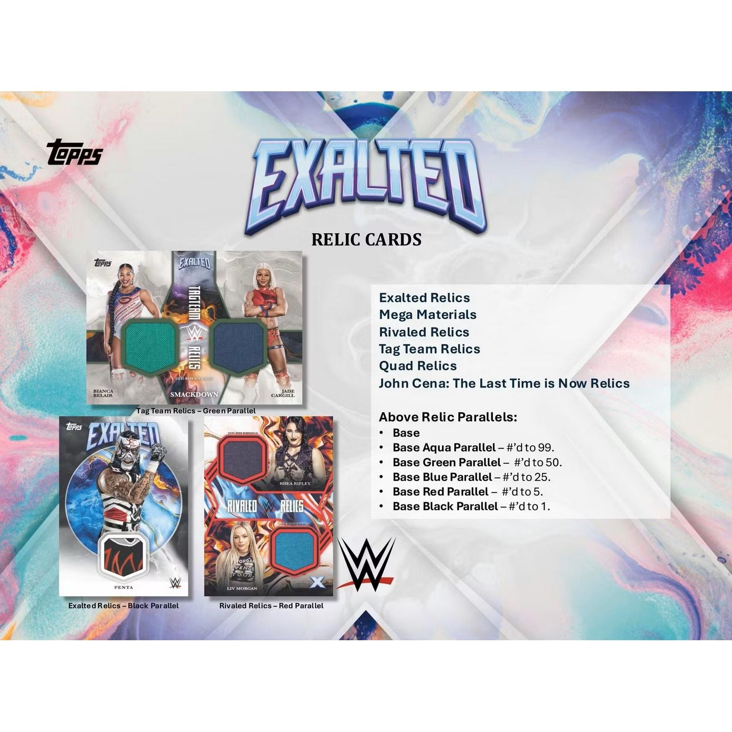 2025 Topps WWE Exalted Hobby Box、Combat、kayou