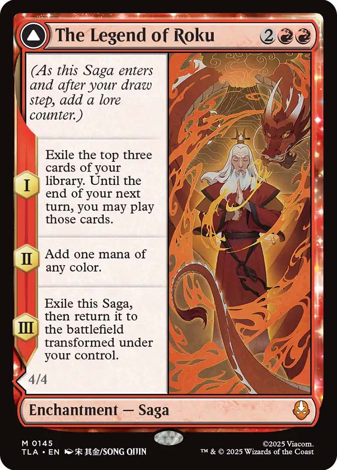 The Legend of Roku // Avatar Roku、Magic: The Gathering、kayou