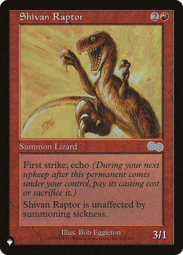 Shivan Raptor (LIST-215/350) - The List、Wizards of the Coast、kayou